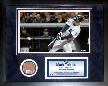 Mark Teixeira Autograph Sports Memorabilia from Sports Memorabilia On Main Street, sportsonmainstreet.com