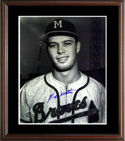 Eddie Mathews Autograph Sports Memorabilia from Sports Memorabilia On Main Street, sportsonmainstreet.com