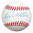 Eddie Mathews Autograph teams Memorabilia On Main Street, Click Image for More Info!