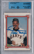 Willie Mays Autograph Sports Memorabilia, Click Image for more info!