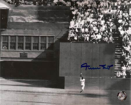 Willie Mays Autograph Sports Memorabilia from Sports Memorabilia On Main Street, sportsonmainstreet.com