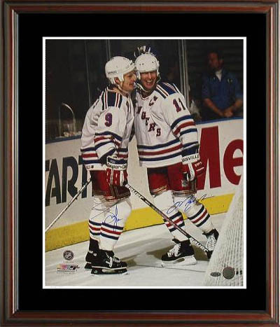 Mark Messier and Adam Graves Autograph Sports Memorabilia from Sports Memorabilia On Main Street, sportsonmainstreet.com