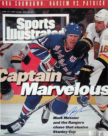 Mark Messier Autograph Sports Memorabilia from Sports Memorabilia On Main Street, sportsonmainstreet.com
