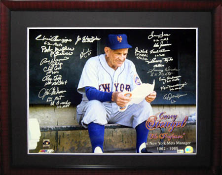 1962 New York Mets Autograph Sports Memorabilia from Sports Memorabilia On Main Street, sportsonmainstreet.com