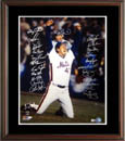 1986 New York Mets World Championship Team Autograph Sports Memorabilia On Main Street, Click Image for More Info!