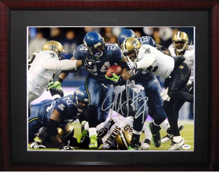 Marshawn Lynch Autograph Sports Memorabilia from Sports Memorabilia On Main Street, sportsonmainstreet.com