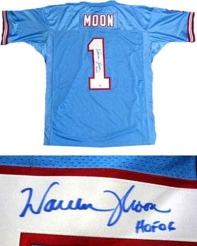 Warren Moon Autograph Sports Memorabilia from Sports Memorabilia On Main Street, sportsonmainstreet.com