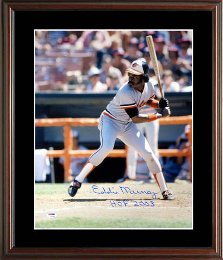 Eddie Murray Autograph Sports Memorabilia from Sports Memorabilia On Main Street, sportsonmainstreet.com