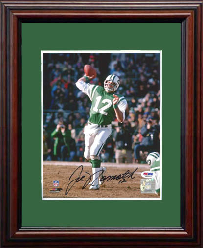 Joe Namath Autograph Sports Memorabilia from Sports Memorabilia On Main Street, sportsonmainstreet.com