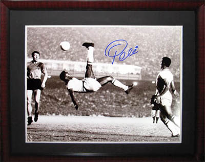  Pele Autograph Sports Memorabilia from Sports Memorabilia On Main Street, sportsonmainstreet.com