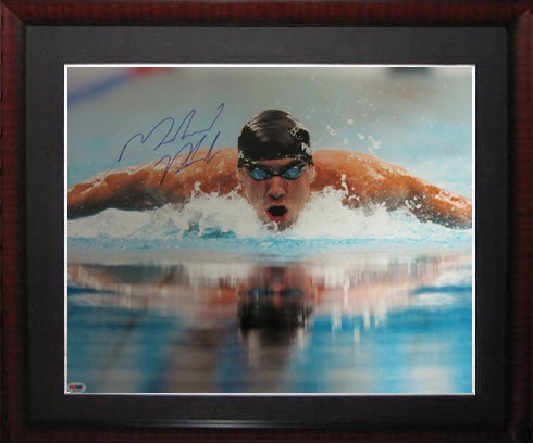 Michael Phelps Autograph Sports Memorabilia from Sports Memorabilia On Main Street, sportsonmainstreet.com