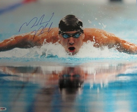 Michael Phelps Autograph Sports Memorabilia from Sports Memorabilia On Main Street, sportsonmainstreet.com