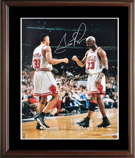 Scottie Pippen Autograph Sports Memorabilia from Sports Memorabilia On Main Street, sportsonmainstreet.com