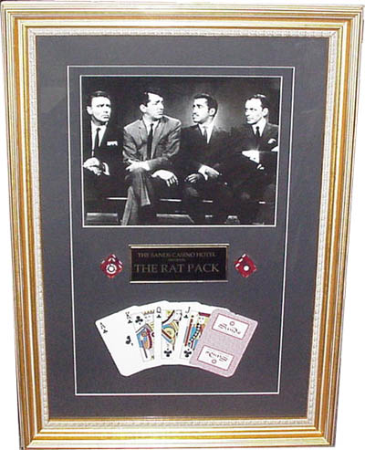 The Rat Pack Autograph Sports Memorabilia from Sports Memorabilia On Main Street, sportsonmainstreet.com