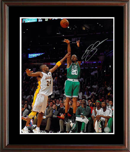 Ray Allen Autograph Sports Memorabilia from Sports Memorabilia On Main Street, sportsonmainstreet.com