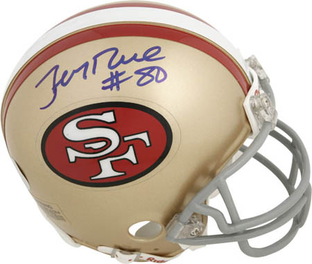 Jerry Rice Autograph Sports Memorabilia from Sports Memorabilia On Main Street, sportsonmainstreet.com