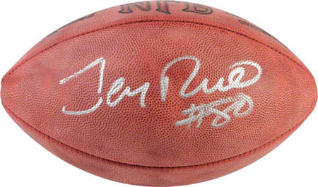 Jerry Rice Autograph Sports Memorabilia from Sports Memorabilia On Main Street, sportsonmainstreet.com