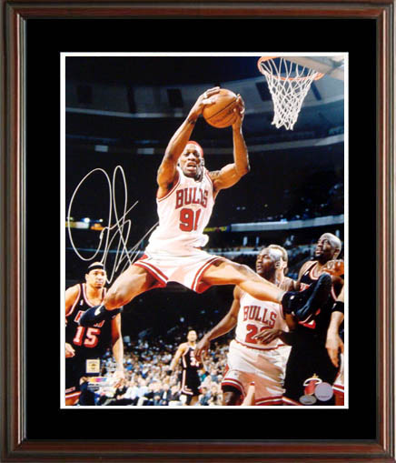 Dennis Rodman Autograph Sports Memorabilia from Sports Memorabilia On Main Street, sportsonmainstreet.com