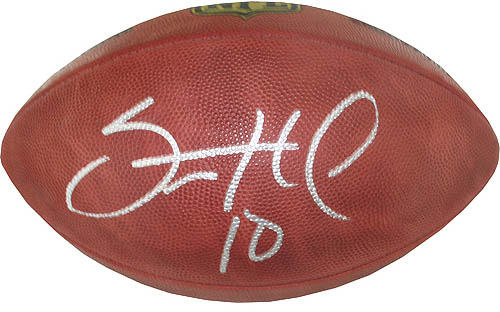 Santonio Holmes Autograph Sports Memorabilia from Sports Memorabilia On Main Street, sportsonmainstreet.com