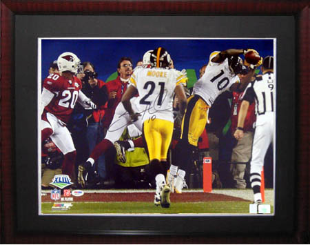 Santonio Holmes Autograph Sports Memorabilia from Sports Memorabilia On Main Street, sportsonmainstreet.com