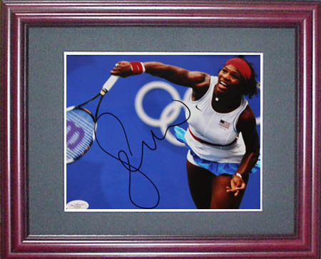 Serena Williams Autograph Sports Memorabilia from Sports Memorabilia On Main Street, sportsonmainstreet.com