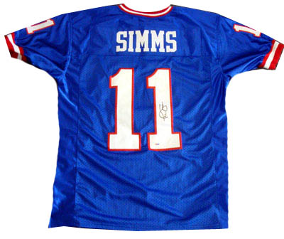 Phil Simms Autograph Sports Memorabilia from Sports Memorabilia On Main Street, sportsonmainstreet.com