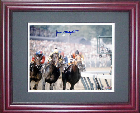 Jean Cruguet Seattle Slew Autograph Sports Memorabilia from Sports Memorabilia On Main Street, sportsonmainstreet.com