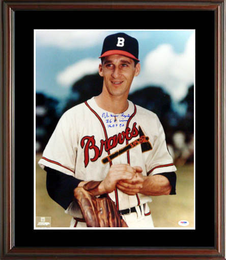 Warren Spahn Autograph Sports Memorabilia from Sports Memorabilia On Main Street, sportsonmainstreet.com