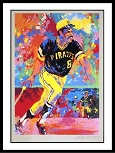 Willie Stargell Leroy Neiman Autograph Sports Memorabilia, Click Image for more info!