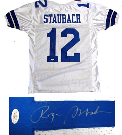 Roger Staubach Autograph Sports Memorabilia from Sports Memorabilia On Main Street, sportsonmainstreet.com