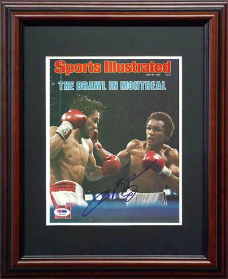 Sugar Ray Leonard Autograph Sports Memorabilia from Sports Memorabilia On Main Street, sportsonmainstreet.com