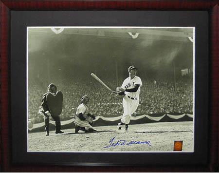 Ted Williams Autograph Sports Memorabilia from Sports Memorabilia On Main Street, sportsonmainstreet.com