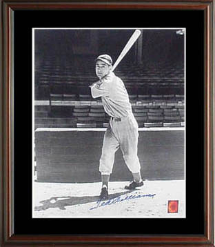 Ted Williams Autograph Sports Memorabilia from Sports Memorabilia On Main Street, sportsonmainstreet.com