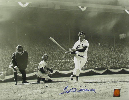 Ted Williams Autograph Sports Memorabilia from Sports Memorabilia On Main Street, sportsonmainstreet.com