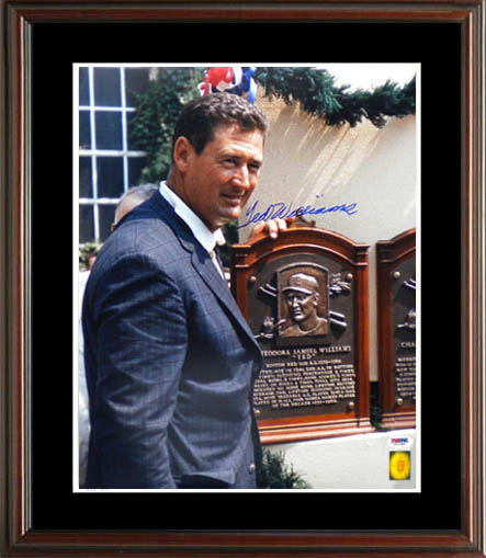 Ted Williams Autograph Sports Memorabilia from Sports Memorabilia On Main Street, sportsonmainstreet.com