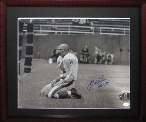 Y. A. Tittle Autograph Sports Memorabilia from Sports Memorabilia On Main Street, sportsonmainstreet.com