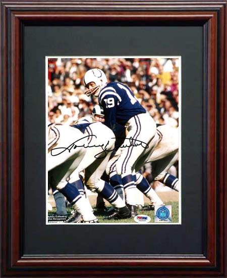 Johnny Unitas Autograph Sports Memorabilia from Sports Memorabilia On Main Street, sportsonmainstreet.com