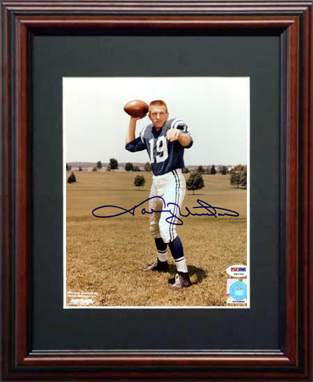 Johnny Unitas Autograph Sports Memorabilia from Sports Memorabilia On Main Street, sportsonmainstreet.com