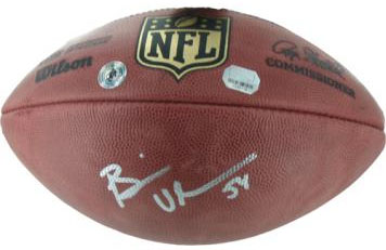 Brian Urlacher Autograph Sports Memorabilia from Sports Memorabilia On Main Street, sportsonmainstreet.com