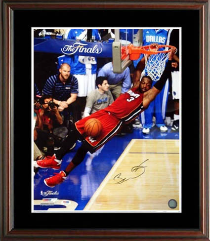 Dwayne Wade Autograph Sports Memorabilia from Sports Memorabilia On Main Street, sportsonmainstreet.com