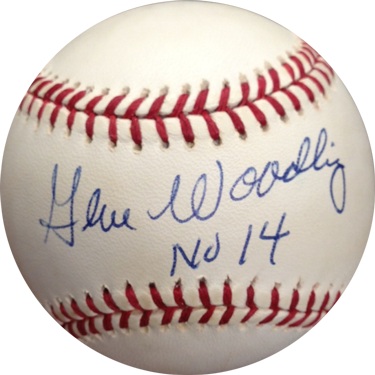 Gene Woodling Autograph Sports Memorabilia from Sports Memorabilia On Main Street, sportsonmainstreet.com