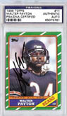 Walter Payton Autograph teams Memorabilia On Main Street, Click Image for More Info!