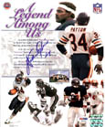 Walter Payton Autograph Sports Memorabilia from Sports Memorabilia On Main Street, sportsonmainstreet.com, Click Image for more info!