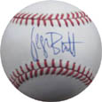 George Brett Autograph teams Memorabilia On Main Street, Click Image for More Info!