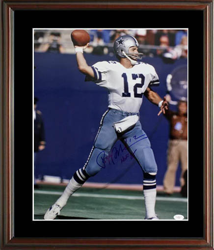 Roger Staubach Autograph Sports Memorabilia from Sports Memorabilia On Main Street, sportsonmainstreet.com
