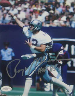 Roger Staubach Autograph Sports Memorabilia from Sports Memorabilia On Main Street, sportsonmainstreet.com